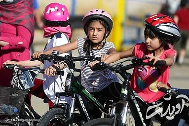 مسابقه دوچرخه سواری بانوان - تبریز